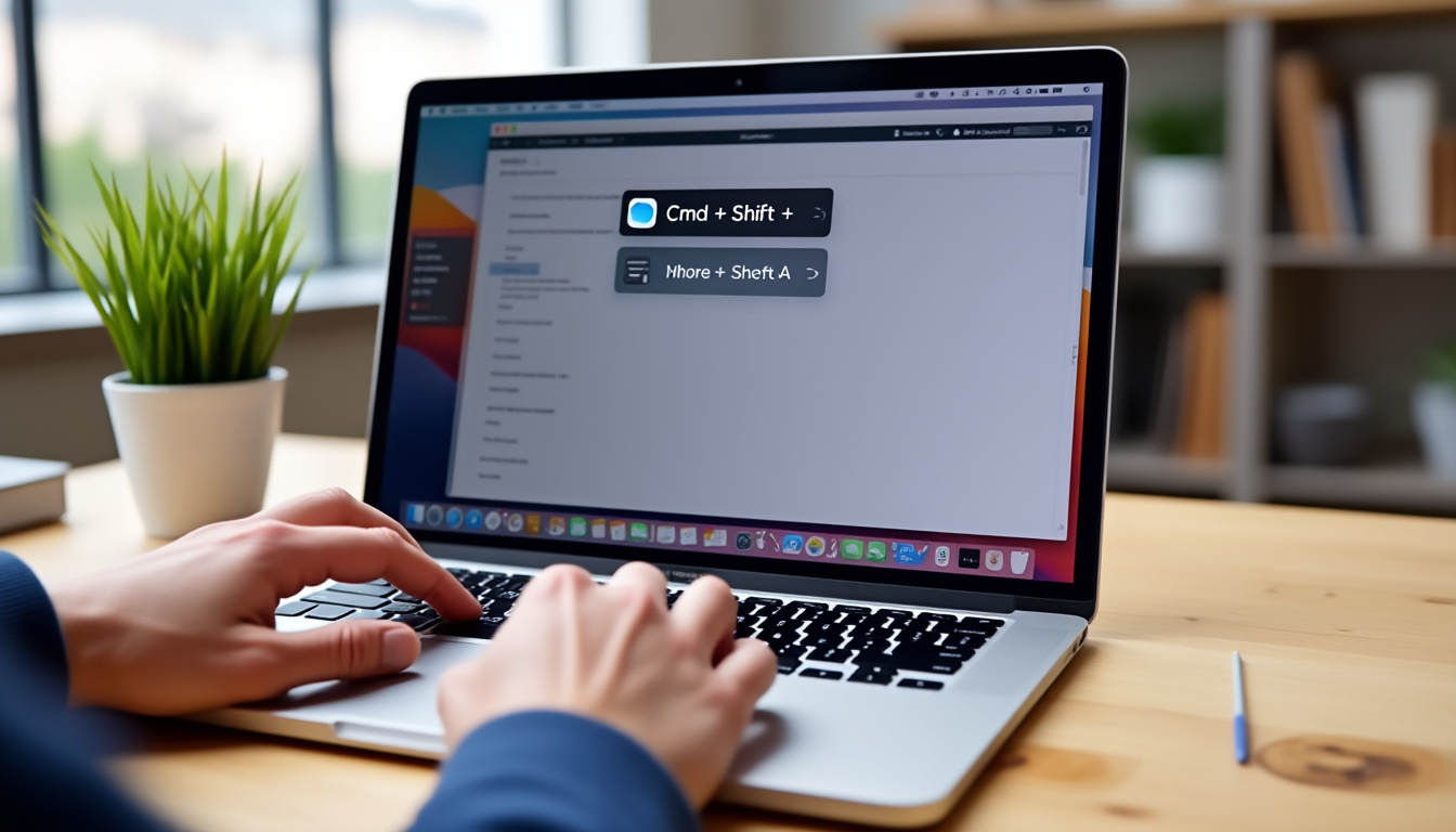 apprenez à faire facilement une capture d'écran sur mac en utilisant les raccourcis clavier cmd + maj pour capturer votre écran rapidement et efficacement.